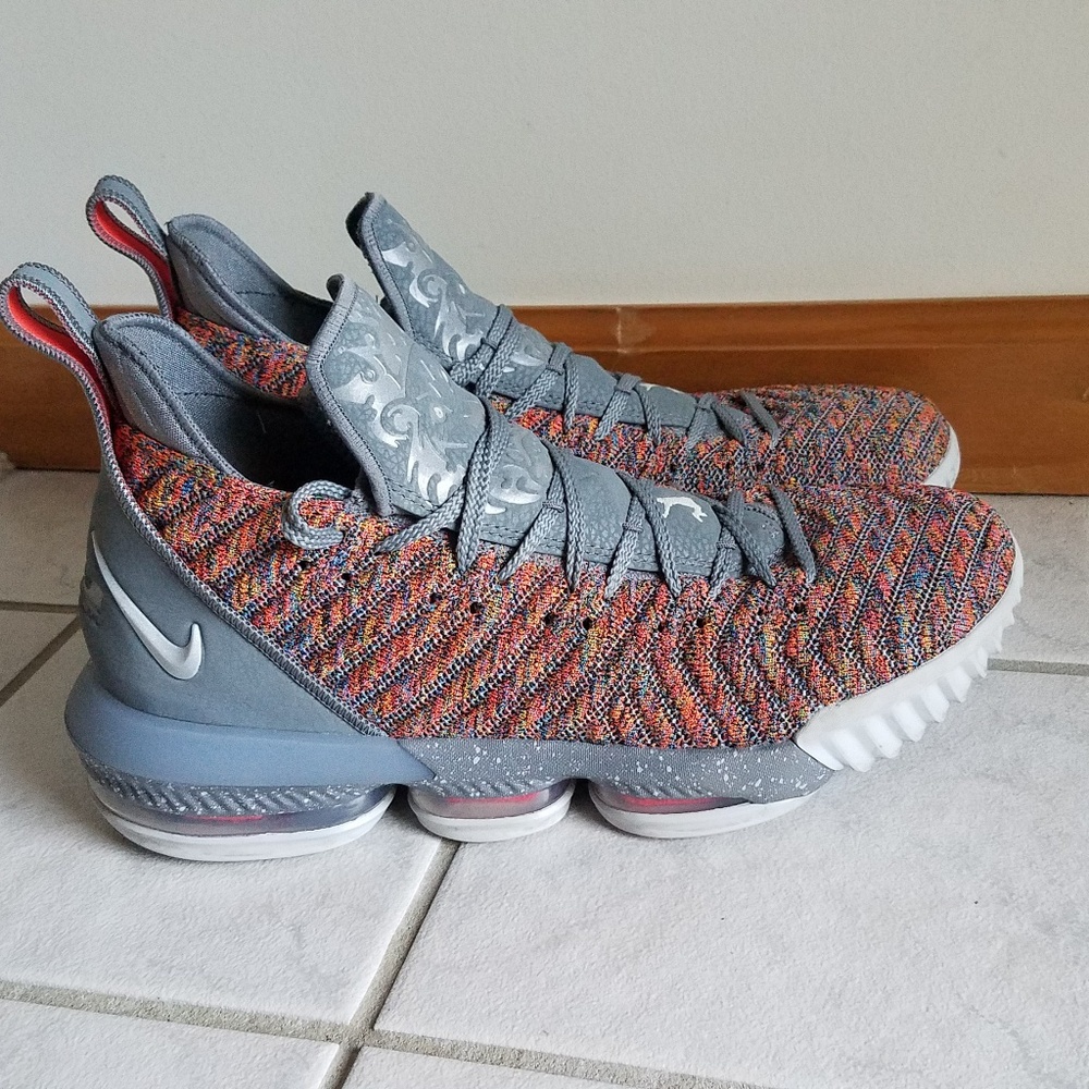 SOLD ON MERCARI Lebron 16 Multicolor 20/20 - Picture 1 of 7